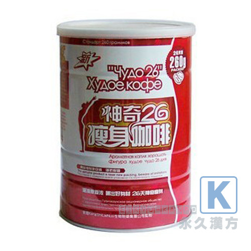 柳之美神奇26痩身コーヒー(強効型) 26袋入