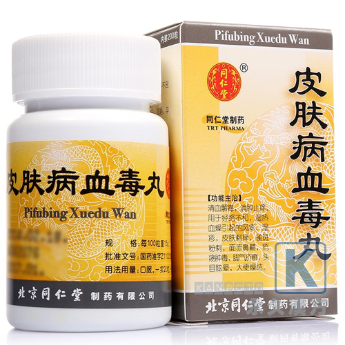 皮膚病血毒丸 200丸入
